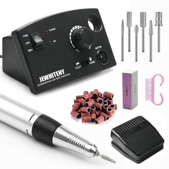 Nails Drill Polisher Jewhiteny Professional 110-240V Black 402