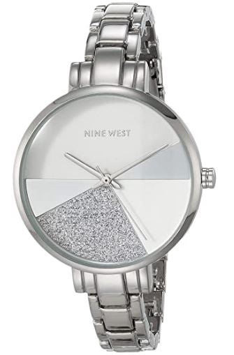 NINE WEST Watch Women's Bracelet Silver