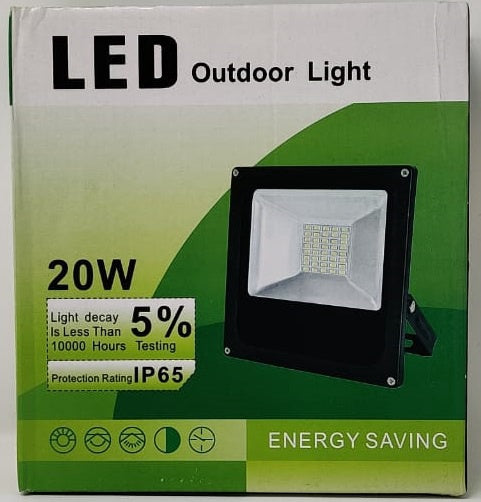 Lamp LED Flood 12V 20W IP66 W Outdoor Light 200630