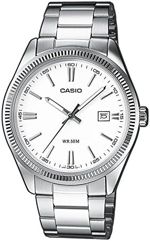 CASIO Watch Men General Silver MTP-1302D
