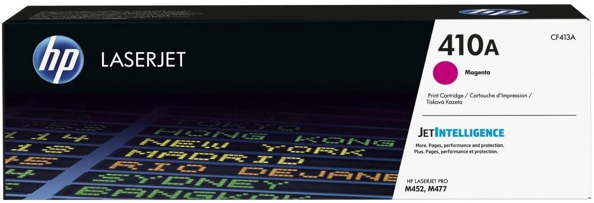 HP Computer Printer Toner 410A Magenta CF413A