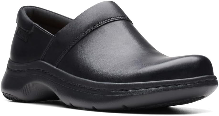 CLARKS Footwear Pro Gem Slip on Black