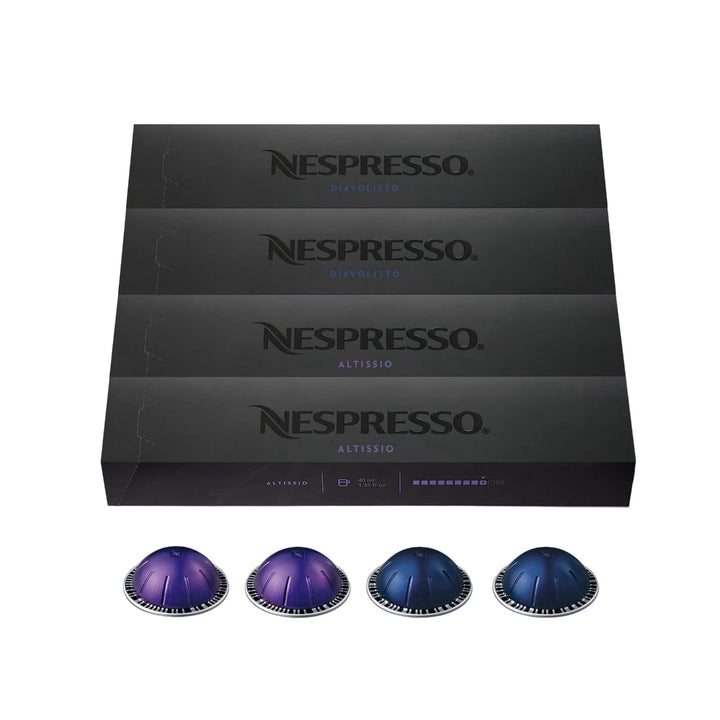 NESPRESSO BREVILLE Coffee Capsules Nespresso Espresso Bold Variety Pack 40COUNT
