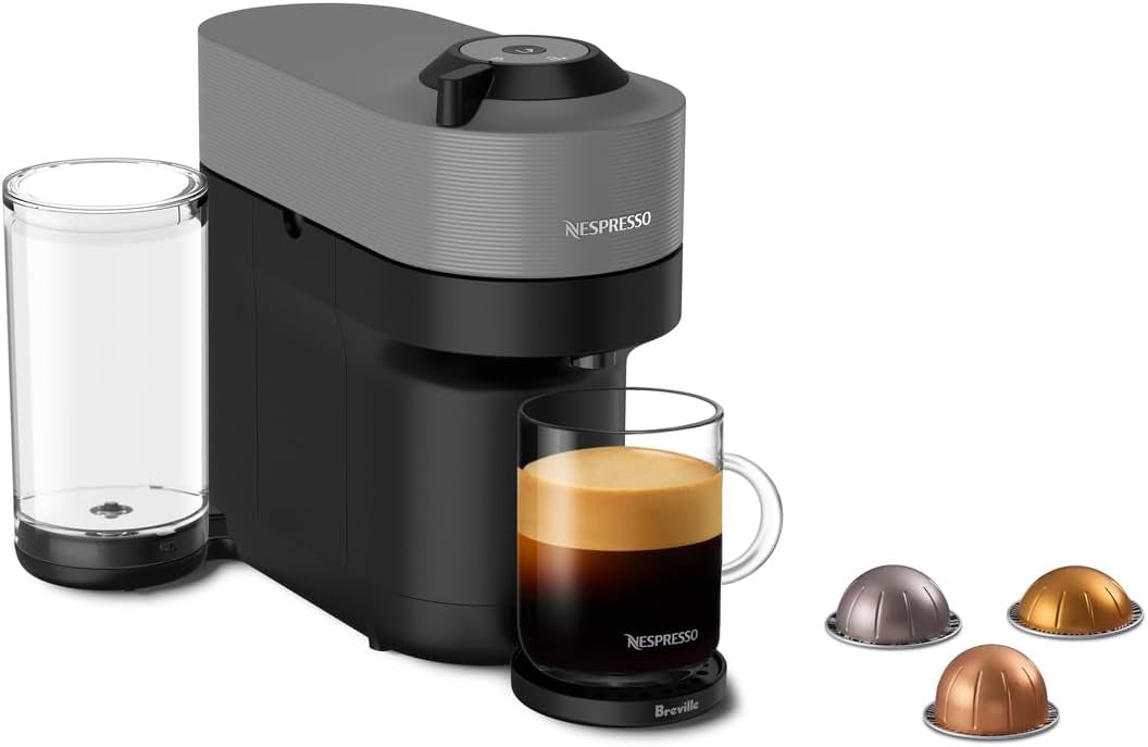 BREVILLE Coffee Maker Nespresso Vertuo Pop+ Grey