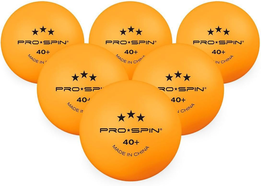 Table Tennis Balls Pro Spin 24PCS Orange