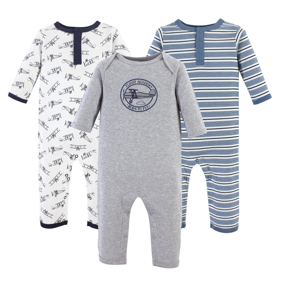 HUDSON Baby Bodysuit Coverall 3PC
