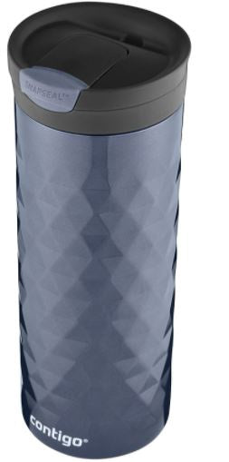 CONTIGO Travel Mug Snapseal Kenton VACUUM-INSULATED Stainless Steel 20 OZ., Serenity