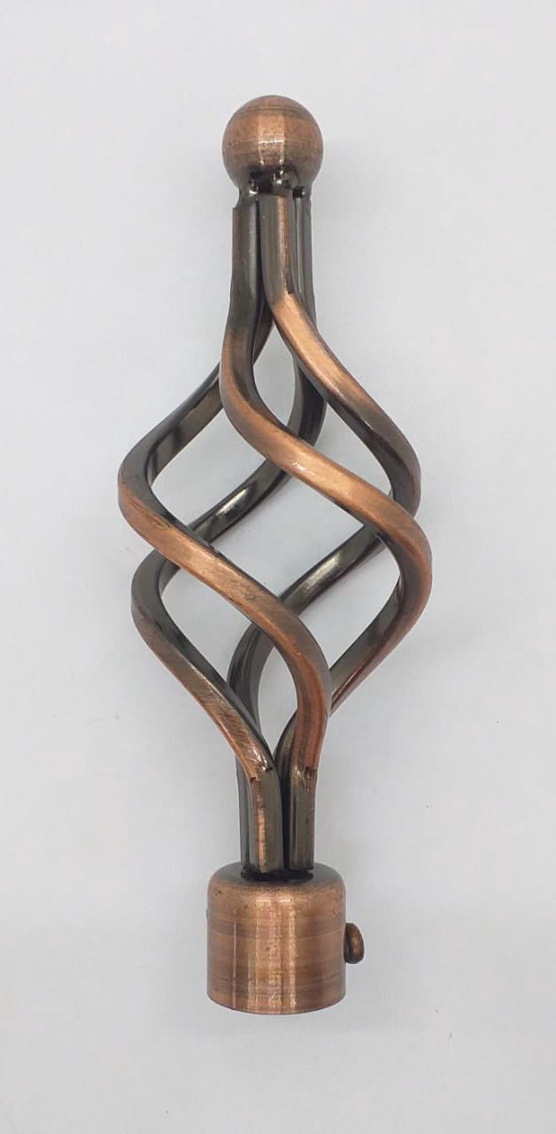 Curtain Rod Ends Heavy Decorative Sold Each