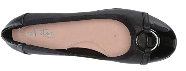 CLARKS Footwear Women's Gracelin Ballet Flat Black