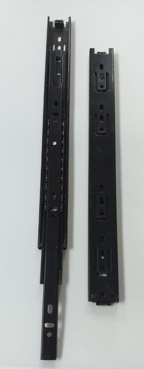 Drawer Slide 13" Blk 3 Way Heavy