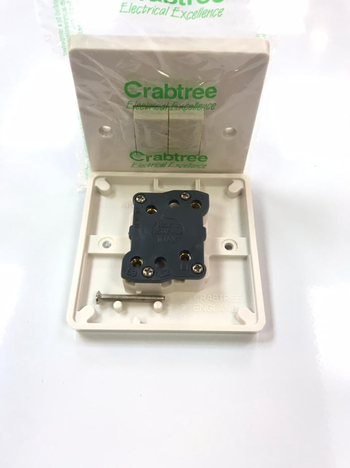 CRABTREE Switch 2G-1WAY W/O/BASE