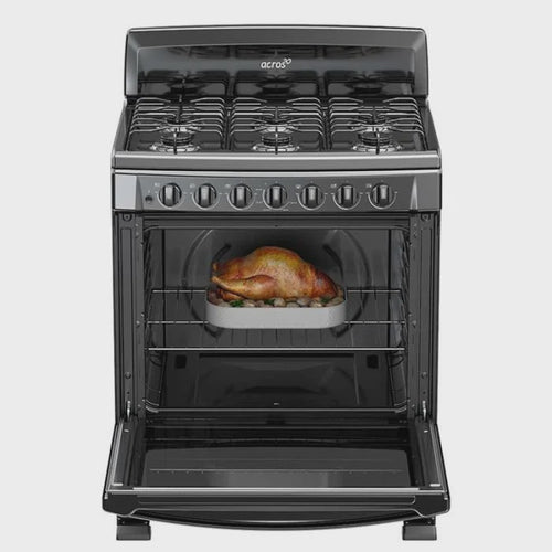 ACROS Stove 6 Burner LAF5001Z 30" Black 1Y