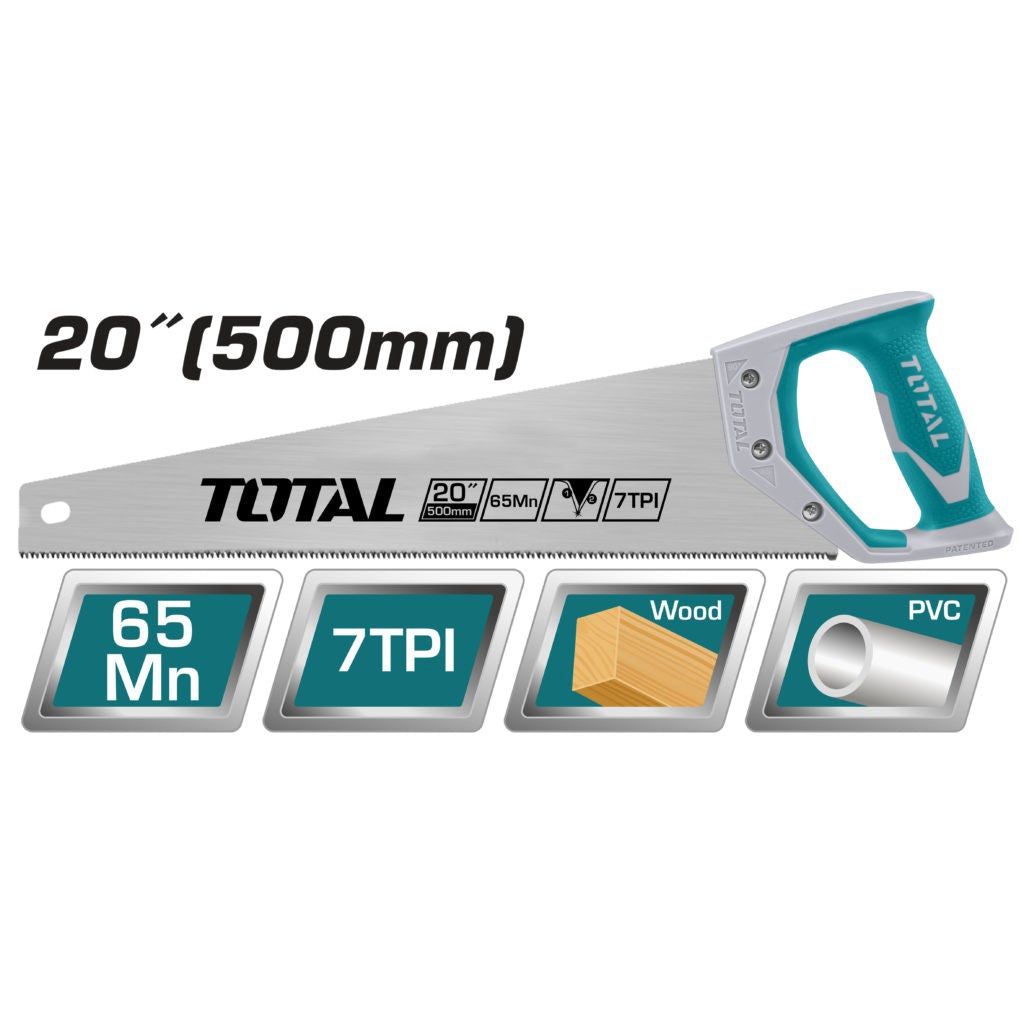 TOTAL Saw Hand 500MM THT55206 20"