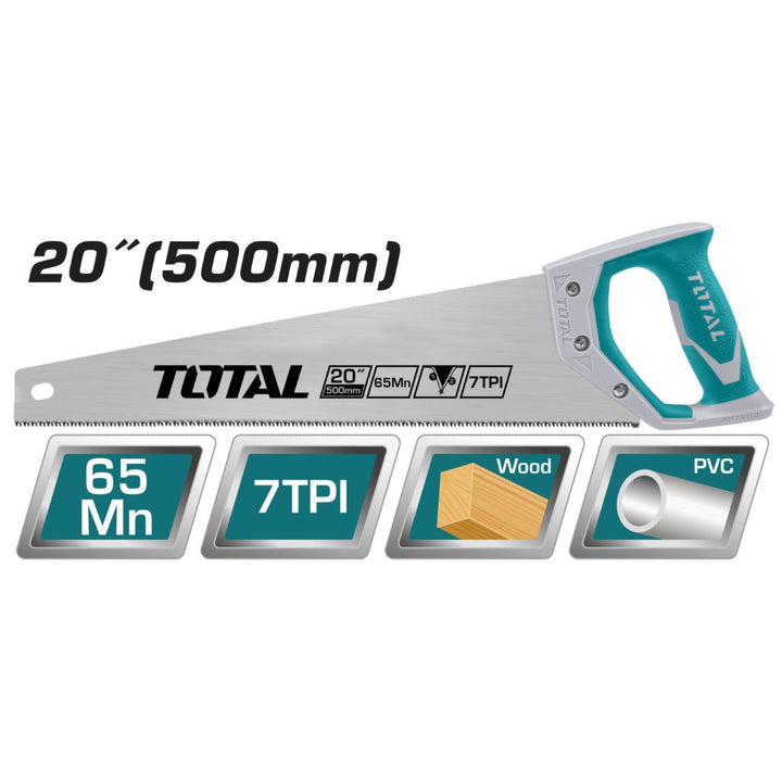 TOTAL Saw Hand 500MM THT55206 20"