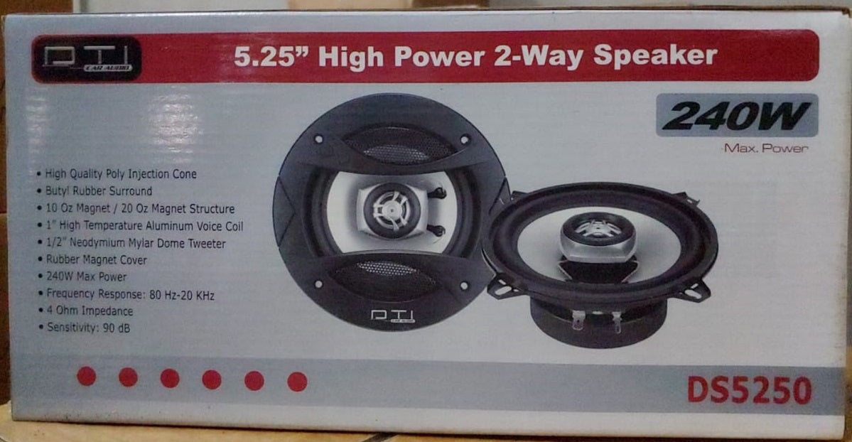 DTI Speaker Car 5.25" DS5250 2-WAY 240W