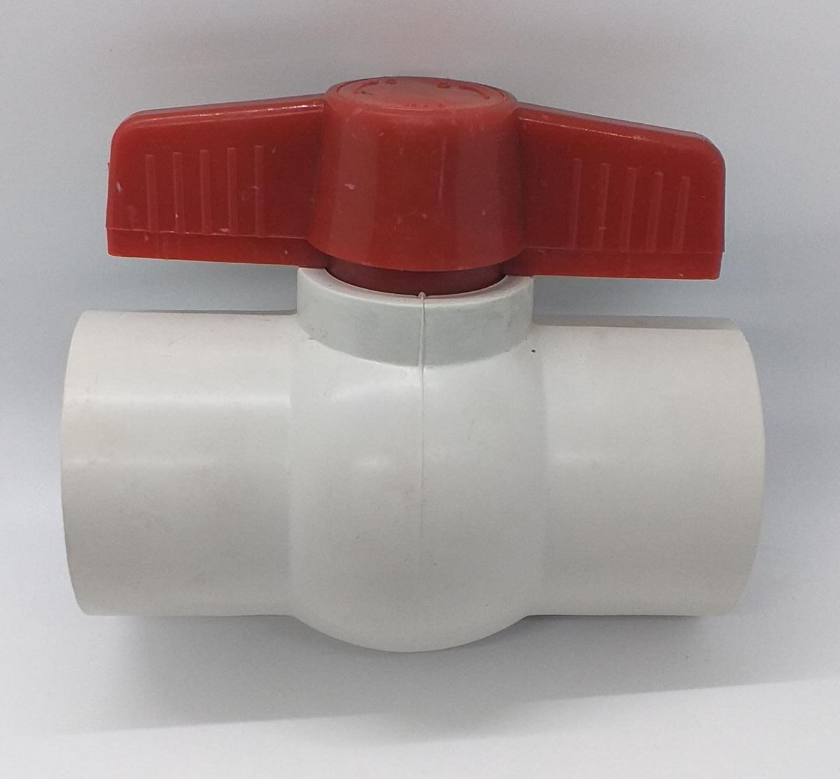 Ball Valve 1 1/2" PVC White