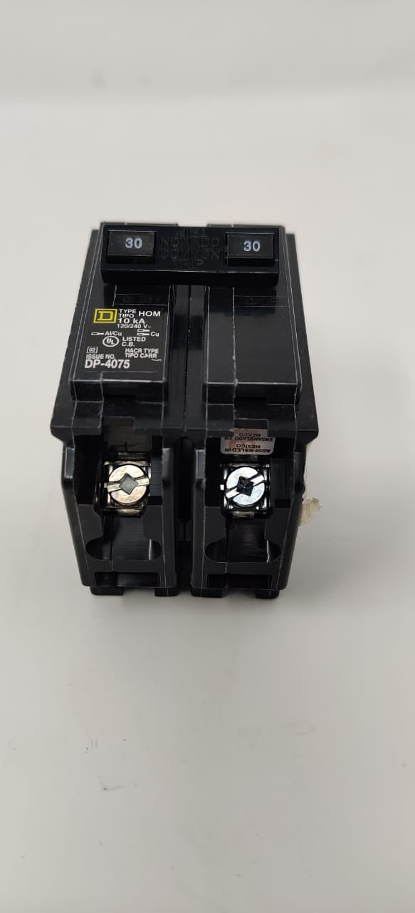 SQUARE D Breaker 30AMPS D/POLE
