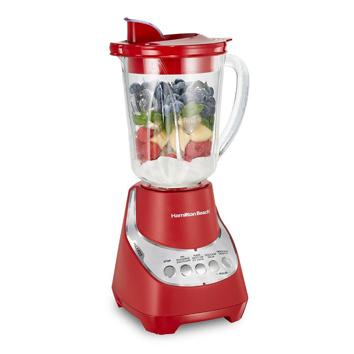 HAMILTON BEACH Blender 53531FG Glass Jar Wave Action