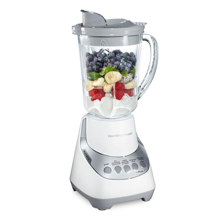 HAMILTON BEACH Blender 53532J Glass Jar Wave Action