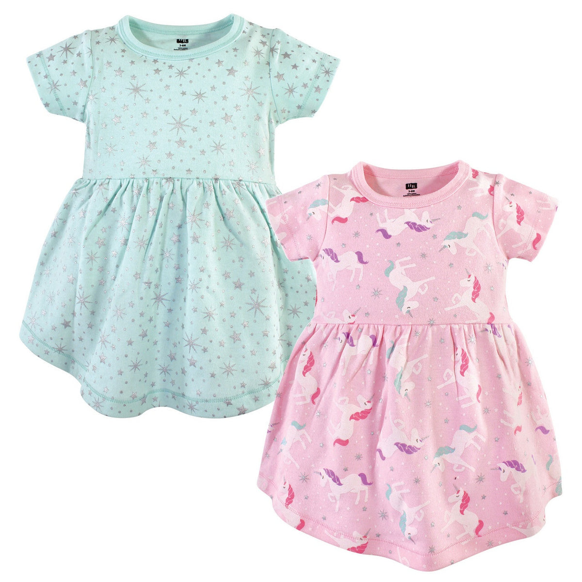 HUDSON Baby Dress Set 2PC Toddler Unicorn / Safari