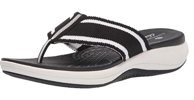 CLARKS Footwear Women's Mira Palm FLIP-FLOP