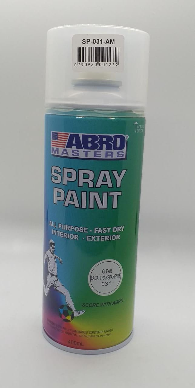 ABRO Tin Spray Clear Coat #031