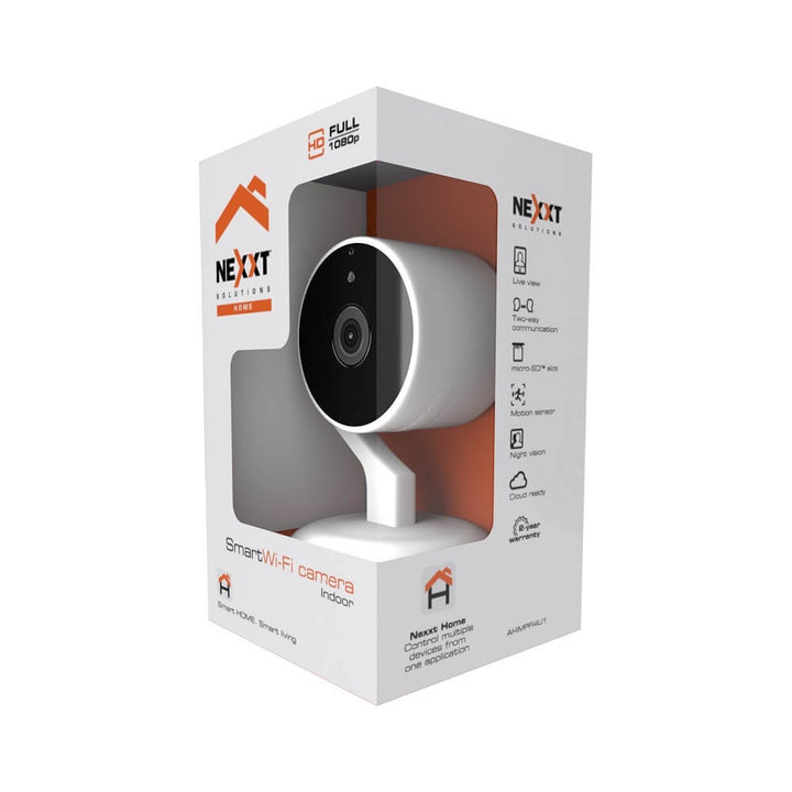 NEXXT Computer Camera Smart WI-FI Indoor Full 1080P AHIMPF14U1 with Free Micro USB Cable
