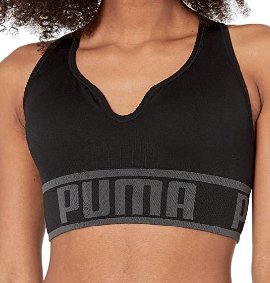 PUMA Women Sports Bra Drycell Seamless Black