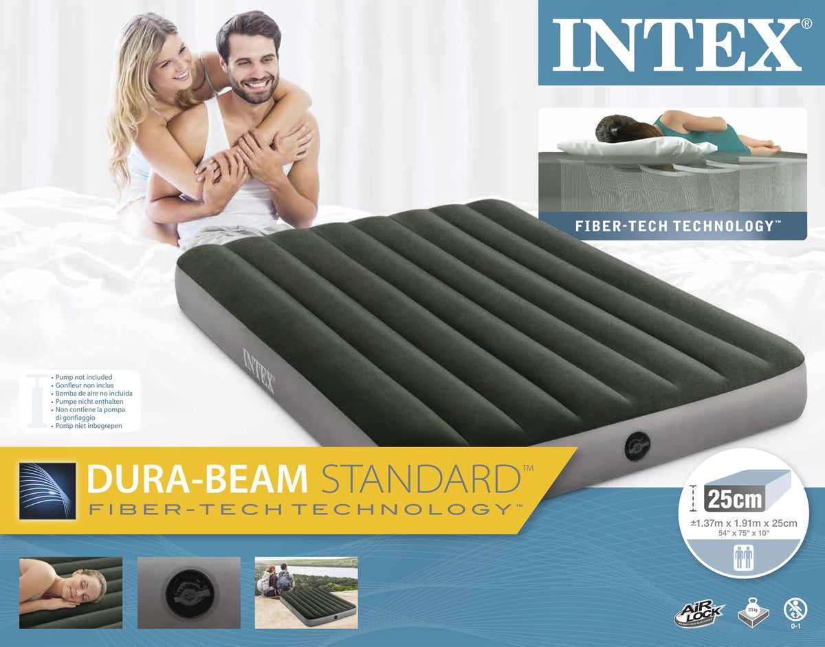 INTEX Mattress Air 64108 54X75X10" 25CM 2PERSON