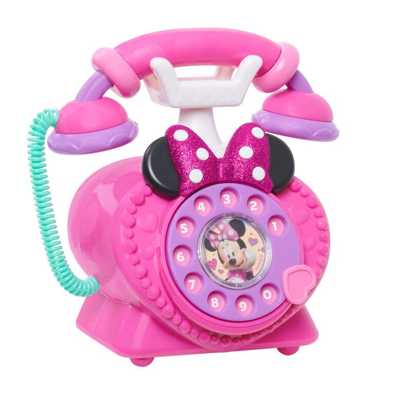 DISNEY Toy Minnie Mouse Rotary Phone
