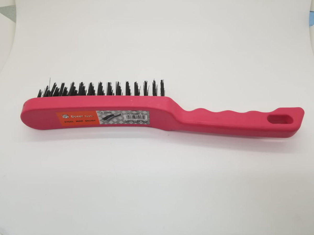 BOXER Wire Brush 5 Row Steel Tool NT1520-5