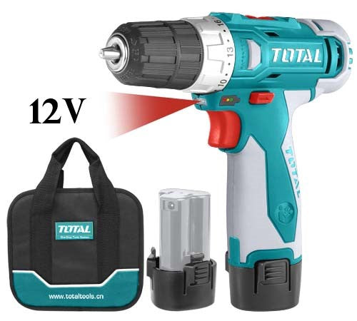 TOTAL Drill Gun UTDLI228120 12V Lithium Ion