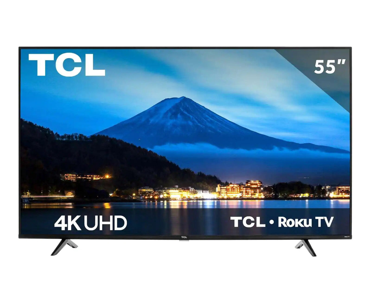 TCL Television 55" 55S21 Smart LED 4K UHD Hdr Roku TV