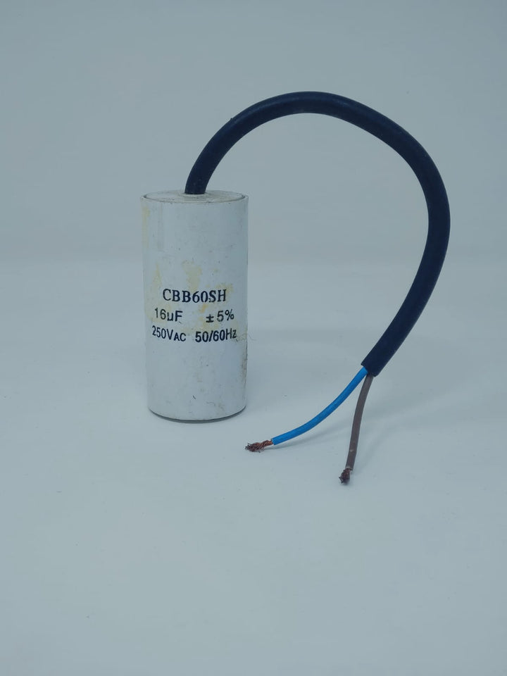 Water Pump Capacitor 16UF 250V CBB60SH D#317