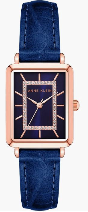 ANNE KLEIN Watch Women Navy Strap 3820RGNV