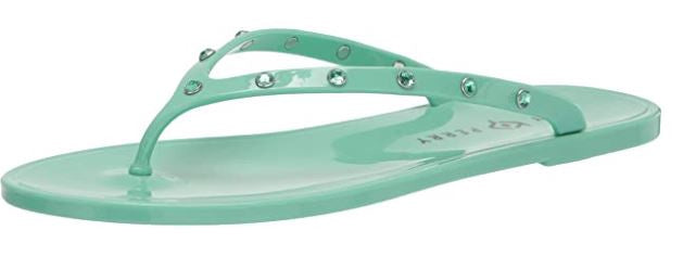 KATY PERRY Footwear Women's GELI-FLIP Flop Wave / Gold / Pink