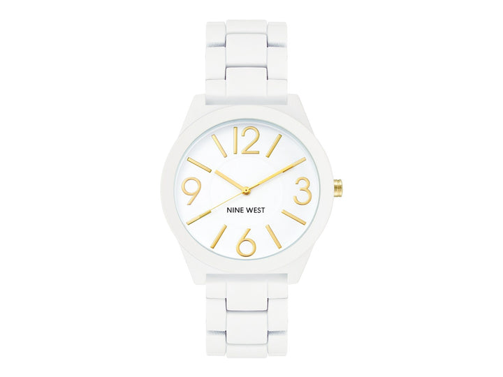 NINE WEST Watch White 1678WTWT