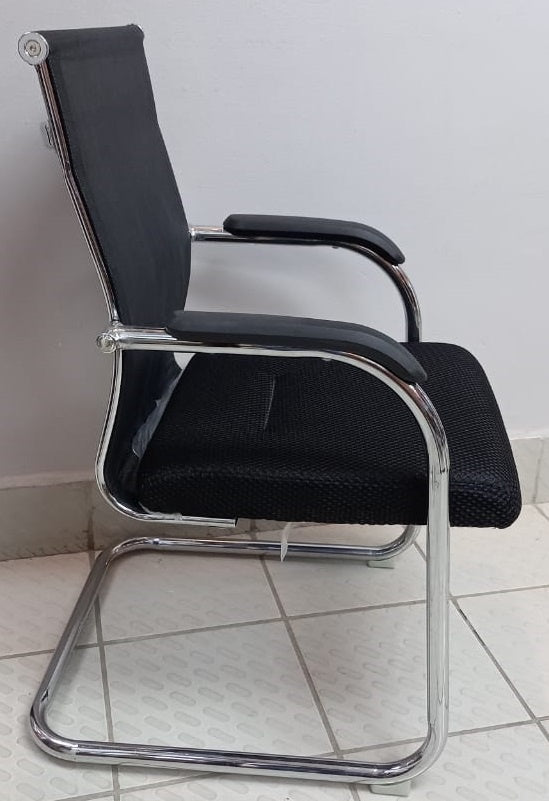 Chair Waiting with Arm with Arm Chrome Back S1130BR