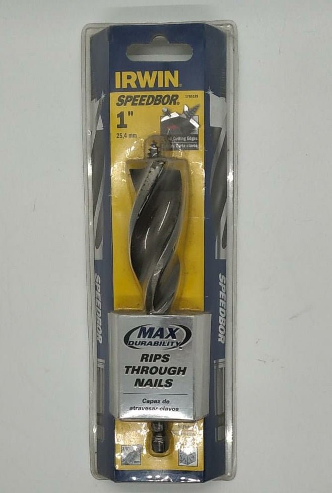 IRWIN Drill Bit 1" Speedbor 1765139 Max Dura