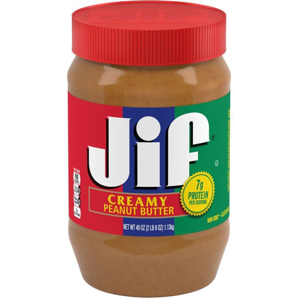 JIF Peanut Butter Creamy 40OZ 1.13KG