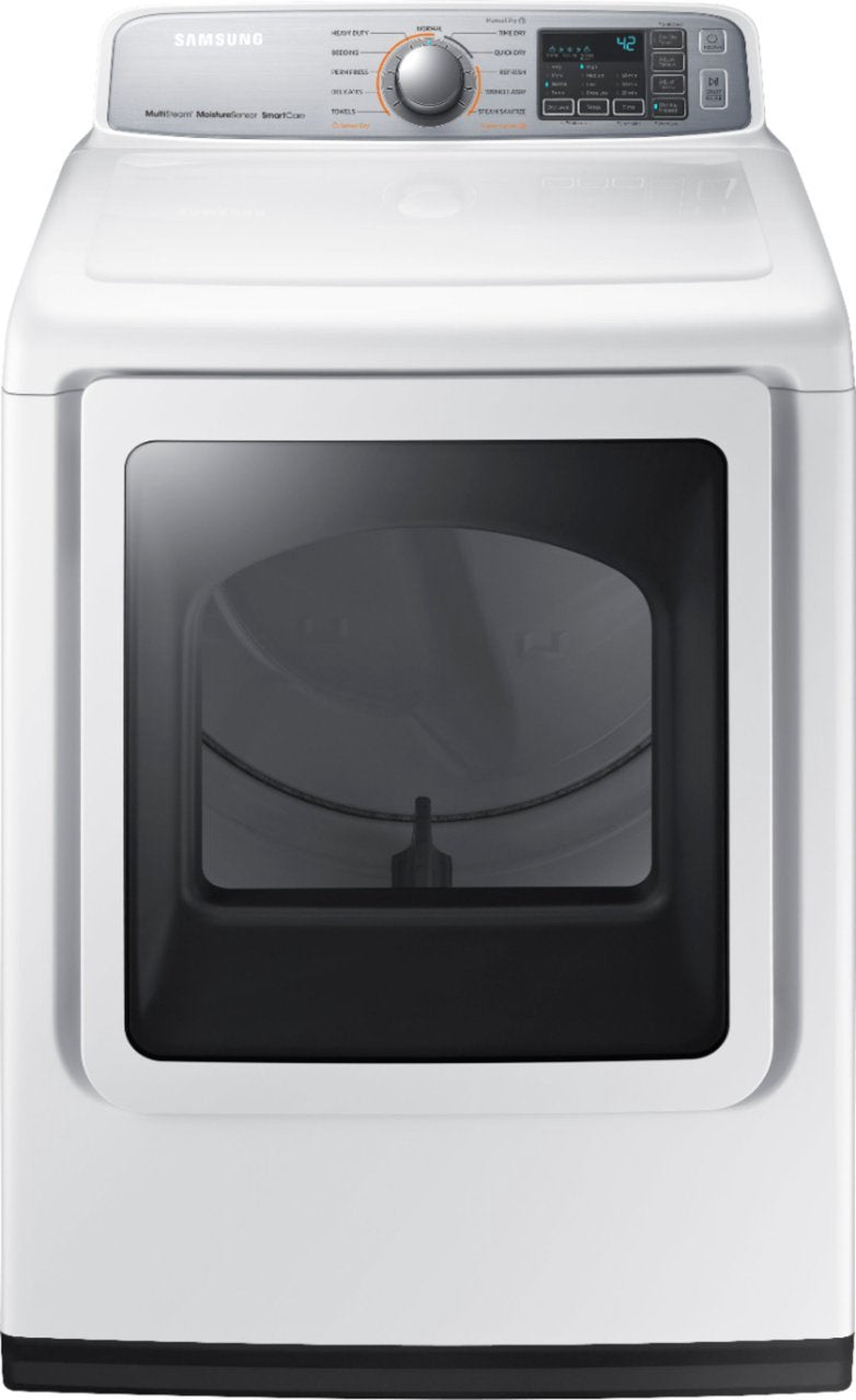 SAMSUNG Dryer DVE50M7450W Electric English Panel