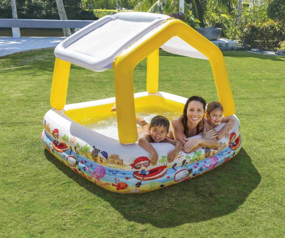 INTEX Pool 57470NP 62" X 62" X 48" with Sun Shade