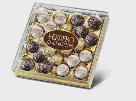 FERRERO ROCHER Fine Hazelnut Milk Chocolate 24PCS Assorted Pack 259G