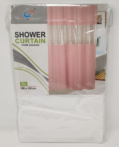 OUMEIYA Shower Curtain F648 180 X 180CM with Hooks