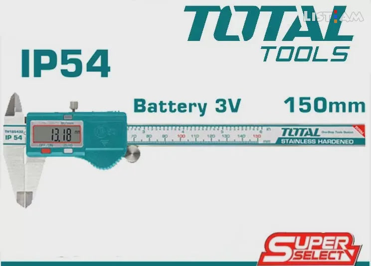TOTAL Caliper Digital 150MM TMT321506