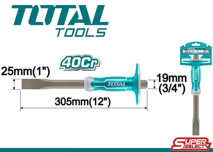 TOTAL Cold Chisel 305MMX25MM THT4411219