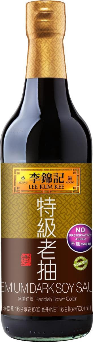 LEE KUM KEE Premium Dark Soy Sauce 16.9OZ 500ML
