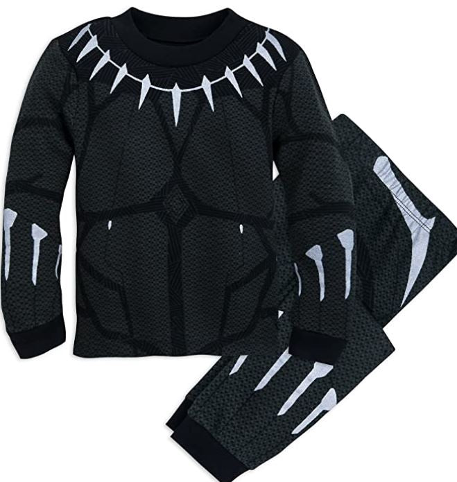 DISNEY Kids Pj Boys Black Panther