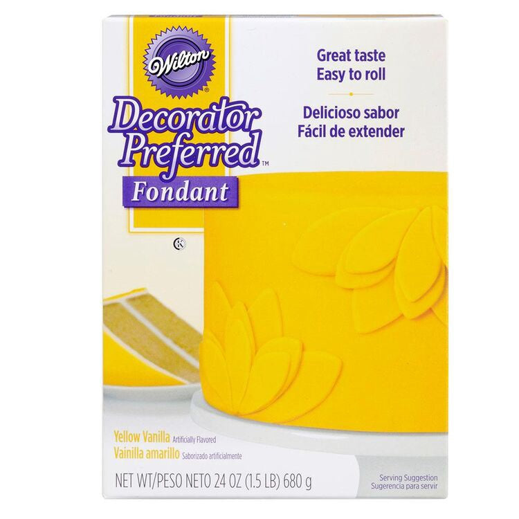 WILTON Baking Fondant Preferred Icing 24OZ 1.5LB 680G / Blue Vanilla