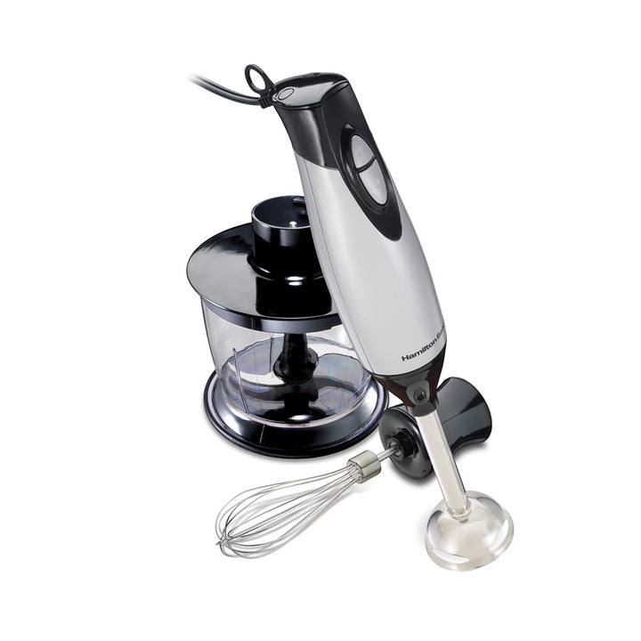 HAMILTON BEACH Blender 59765 Hand Blender with Whisk and Chopping Bowl